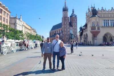 Private Krakow City Tour by Car and Walk with private tour guide