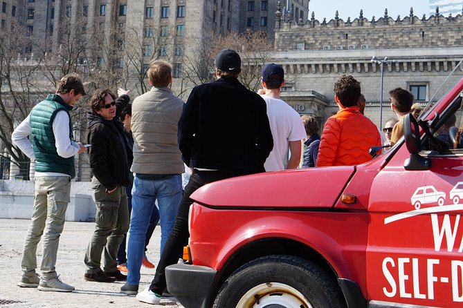 Retro Fiat Self-Drive Tour in Warsaw - What the guide adds to the drive