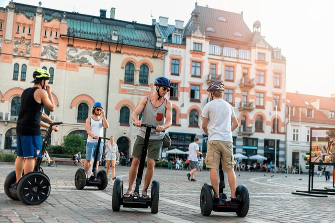Segway Tour Krakow: Jewish Quarter Kazimierz- 2-Hours of Magic! - Starting at Sienna 17 and learning the Segway
