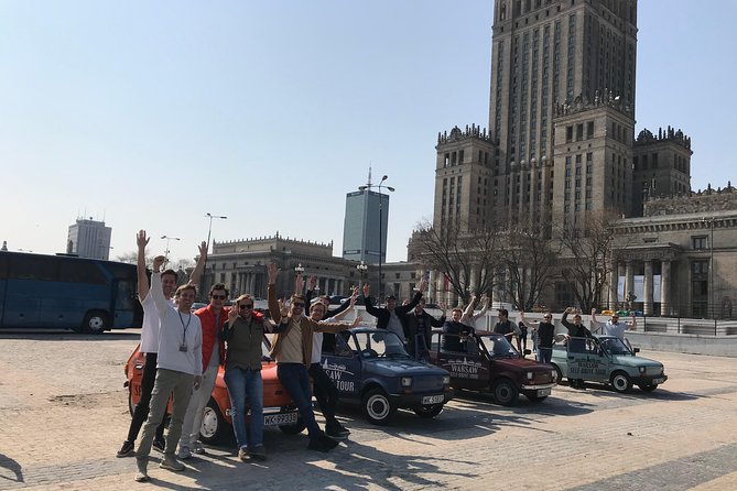 Self-Drive Tour: Communist Warsaw by Retro Fiat "Toddler" - Hotel MDM and the official face of the city