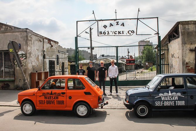 Self-Drive Tour: Communist Warsaw by Retro Fiat "Toddler" - Starting beside the Palace of Culture and Science