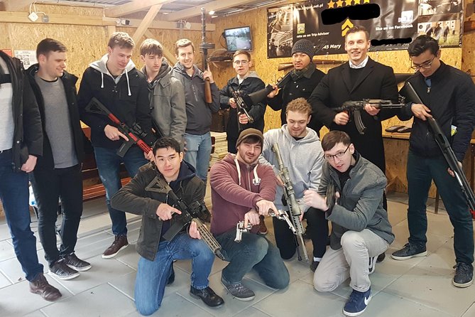 Shooting Krakow+REAL GUN+priv round trip transfer from your hotel - Leaving Krakow by Private Transfer