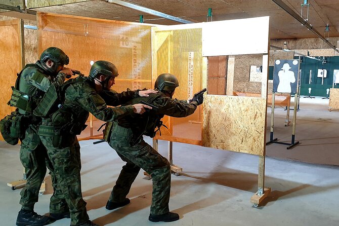 Shooting Range Experience in Gdansk Poland - Inside the 25-meter indoor range