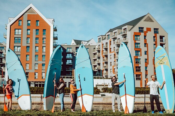 SUP Private Tour in Motlawa River - Following the old Hanseatic waterfront