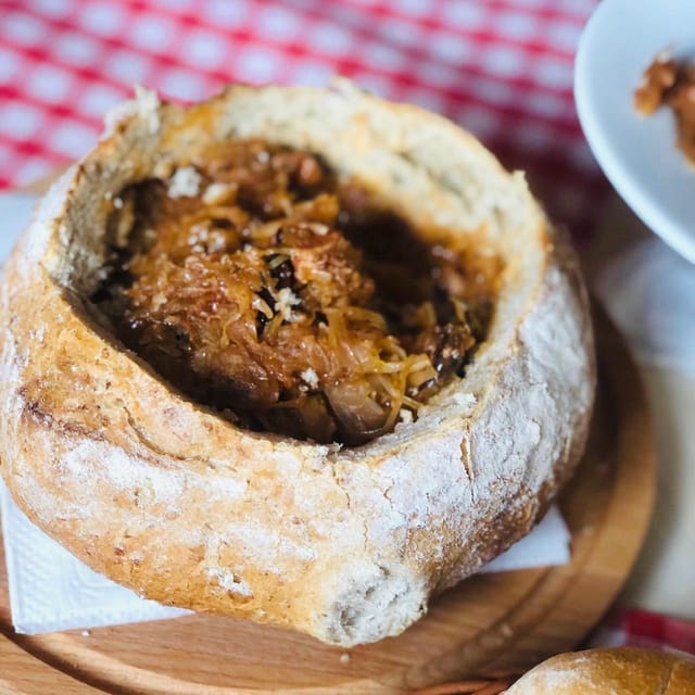 Taste of Poland, food tour and guided walk with 12 tasting - Hunter’s stew, schabowy, and a serious main meal