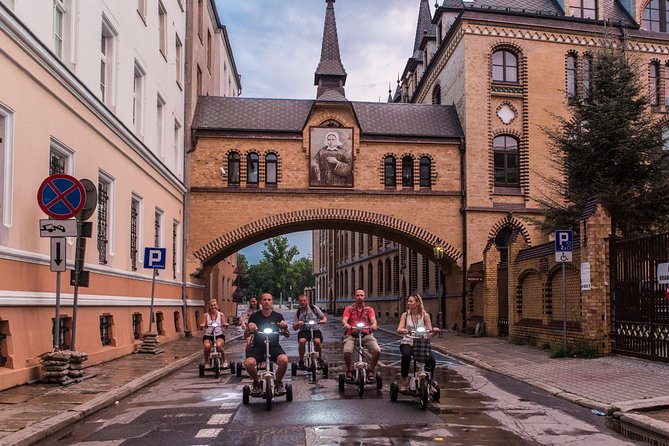 The Classic E-Scooter (3 wheeler) Tour of Wroclaw - everyday tour at 6:00 pm - Meeting at Kotlarska Street at 6 pm