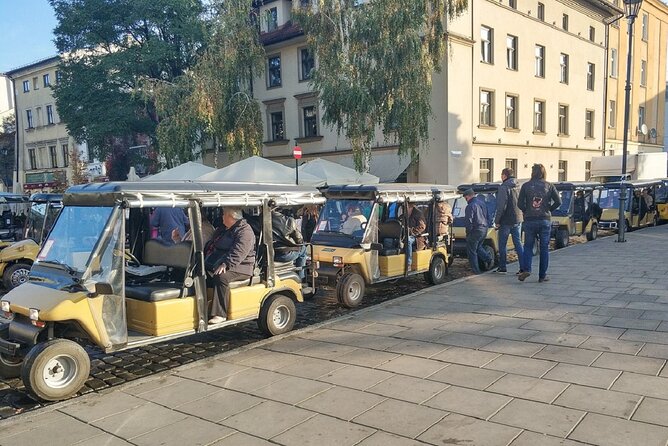 Tour via Kazimierz Quarter by Golf Cart with Schindler's Museum in Krakow - Szeroka Street and the center of Jewish Kazimierz