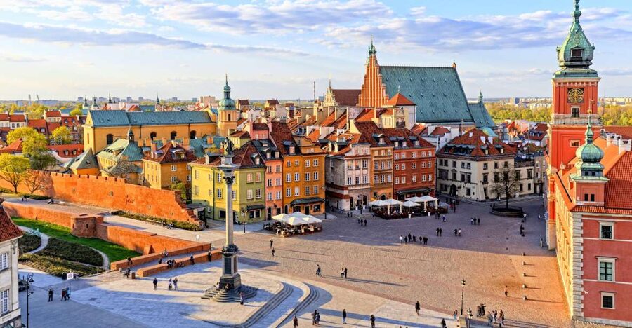 Warsaw: Afternoon Public City Tour with Pickup and Drop-off - The Old Town Market Square and Barbican