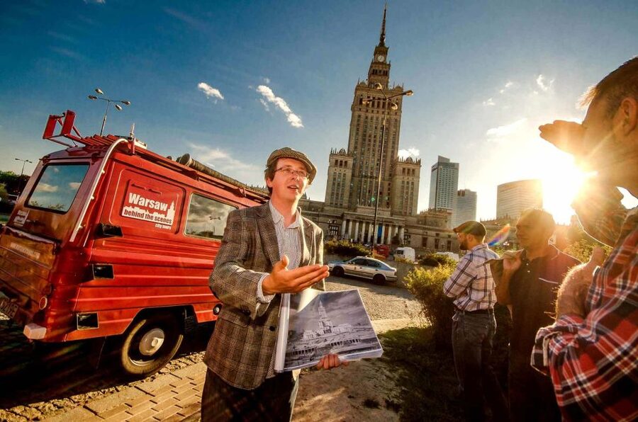 Warsaw: Behind the Scenes City Tour with Hotel Pickup - Communist planning and the post-1989 city