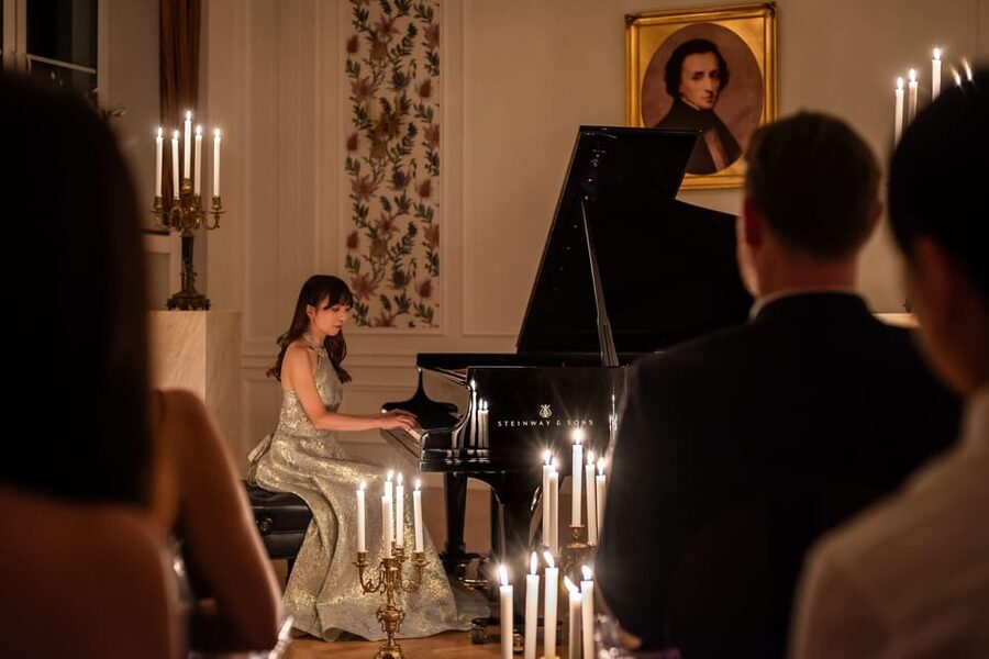 Warsaw: Candlelight Concert at Fryderyk Concert Hall - The champagne intermission