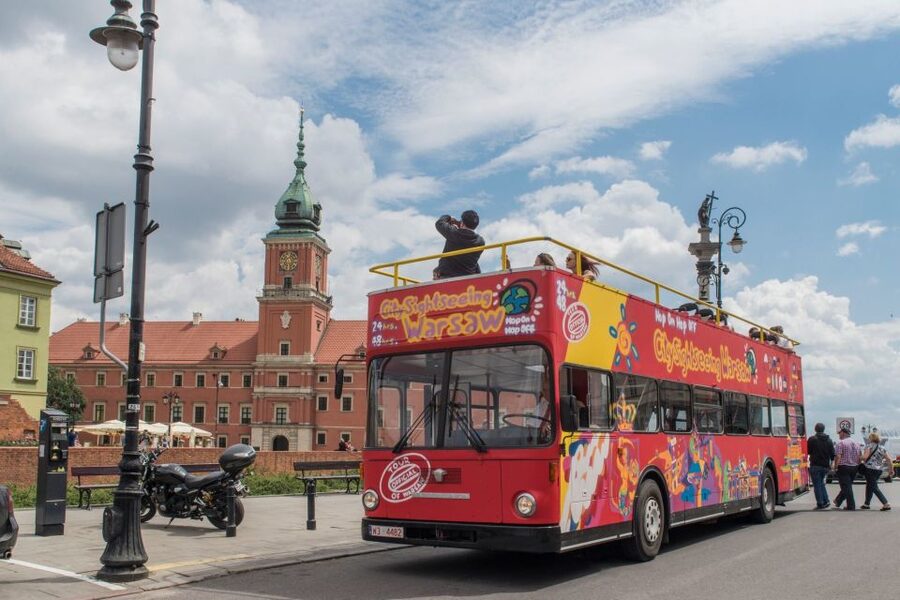 Warsaw: City Sightseeing Hop-On Hop-Off Bus Tour - The Red Route: Old Town, the Vistula, and Praga