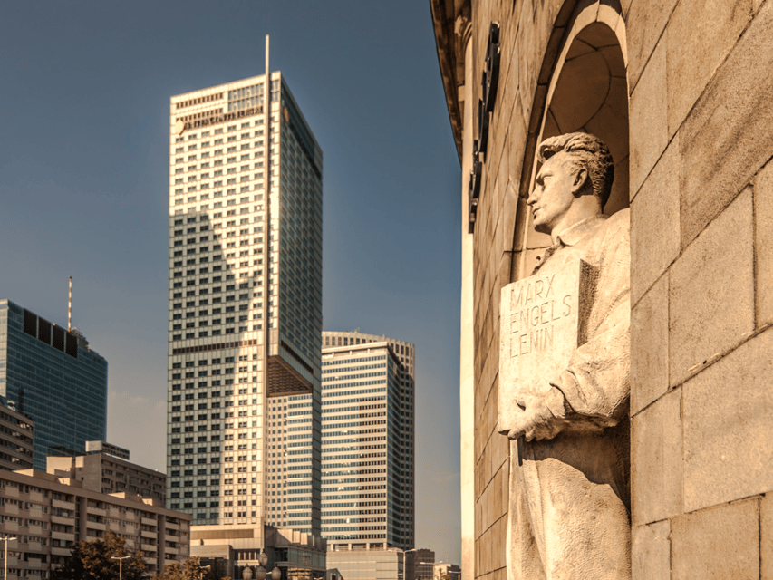 Warsaw: Communism Tour in an Original Socialist Van - A useful mix of driving and walking