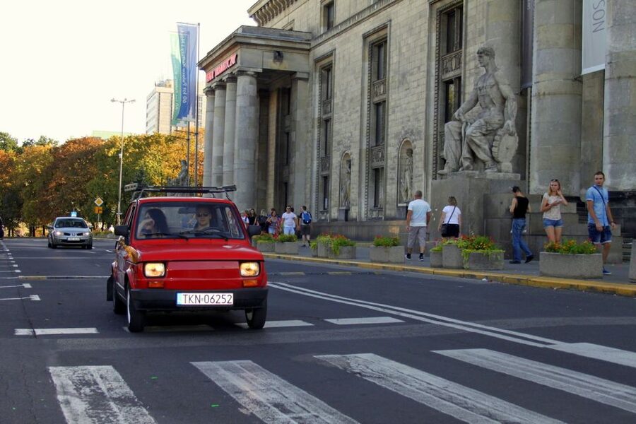 Warsaw: Communist History Self-Driving Tour - Constitution Square and Stalin-Era Design