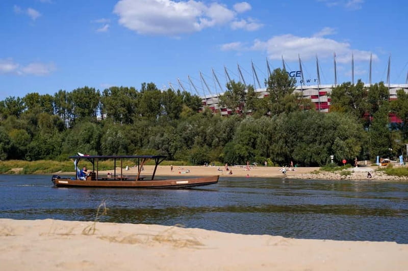 Warsaw: cruise on the Vistula - From Łazienkowski Bridge to PGE Narodowy