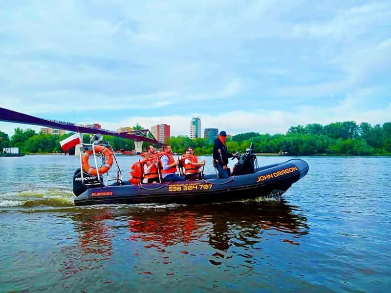 Warsaw: Explore the Vistula on Its Longest Speedboat Route - Key points to know before booking