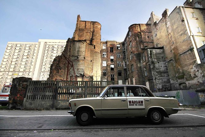 Warsaw for WWII Buffs - private tour with hotel pickup - Warsaw’s wartime story from a vintage Żuk