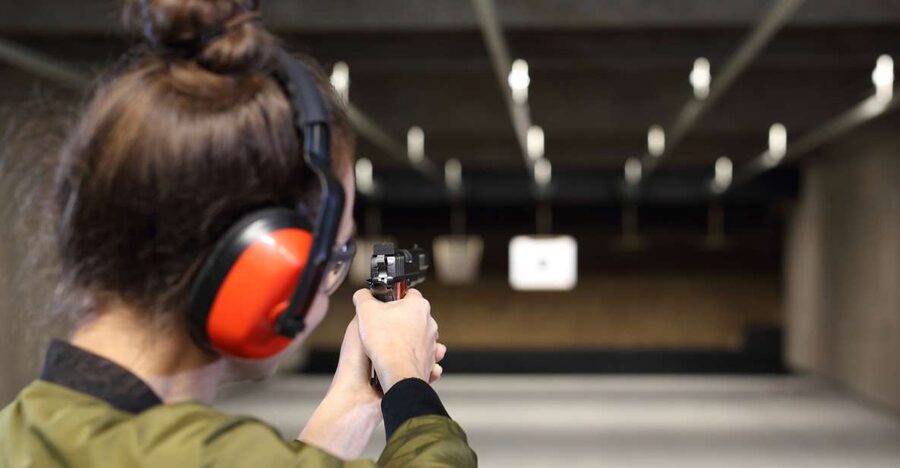 Warsaw: Gun Shooting Experience with Transfers - The safety briefing comes first