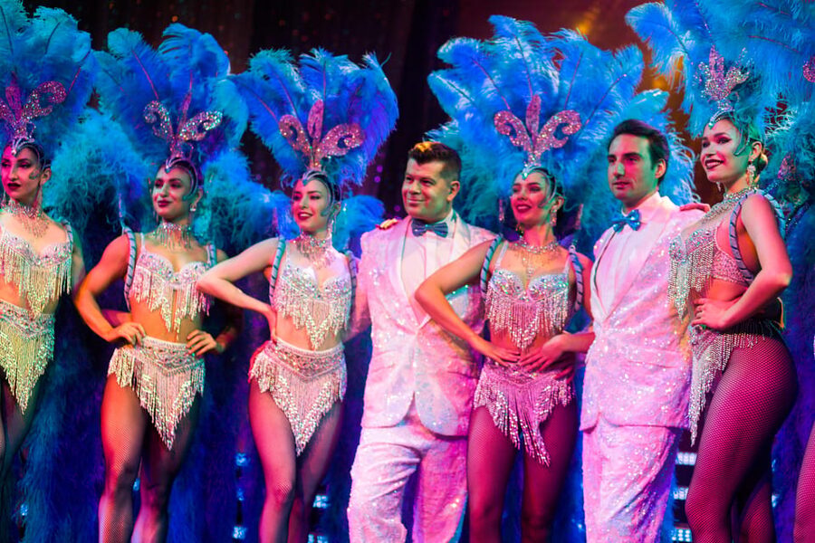 Warsaw: Live Show at Sabat Theatre - The post-show dance on stage