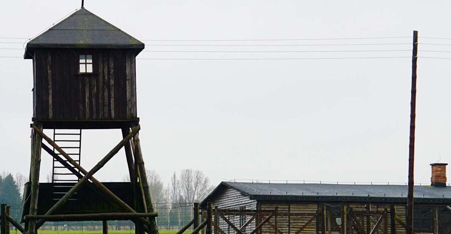 Warsaw: Majdanek Concentration Camp & Lublin Guided Day Tour - Entering Majdanek, a place captured intact