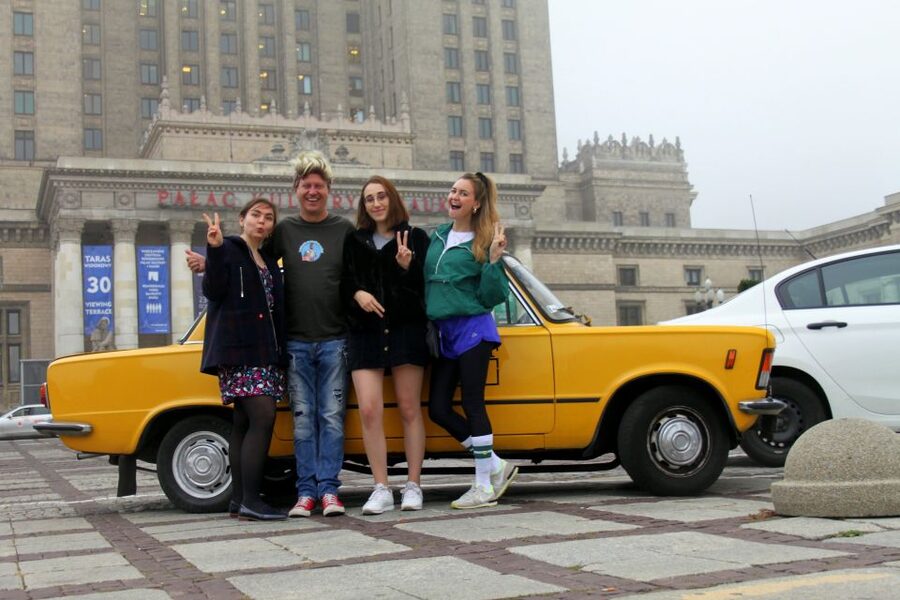 Warsaw Must-Sees: 4-Hour Private Tour by Retro Fiat - The former Jewish Ghetto and Grzybowski Square