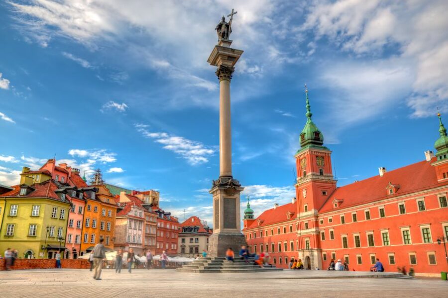 Warsaw Old Town 1.5-Hour or Full 3-Hour Segway Tour - Views toward the Vistula River and Warsaw Castle