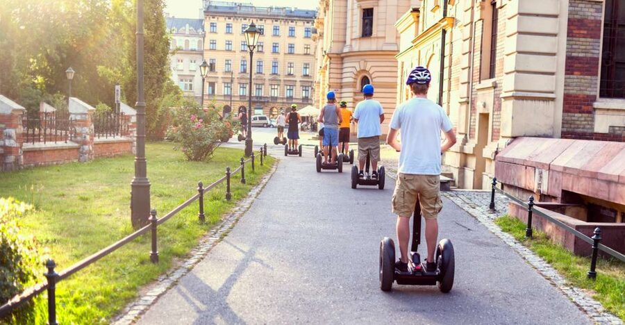 Warsaw Old Town 1.5-Hour or Full 3-Hour Segway Tour - Warsaw Old Town by electric scooter