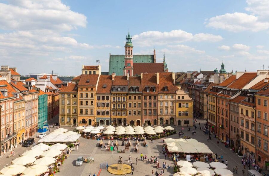 Warsaw: Old Town Guided Walking Tour - Market Square and the Warsaw Mermaid