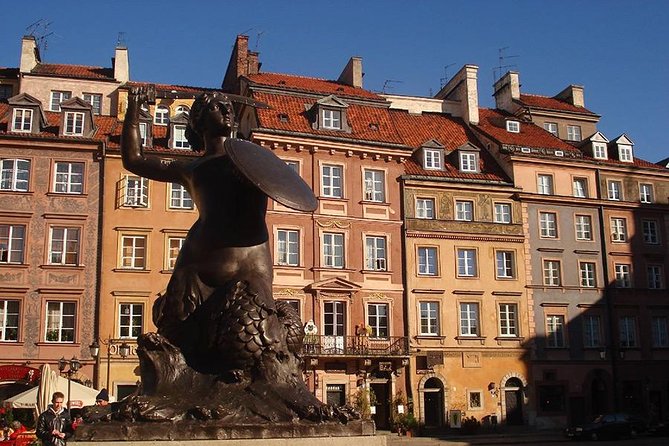 Warsaw Old Town with Royal Castle + Royal Route: PRIVATE TOUR /inc. Pick-up/ - Market Square, the Warsaw Siren, and St John’s Cathedral