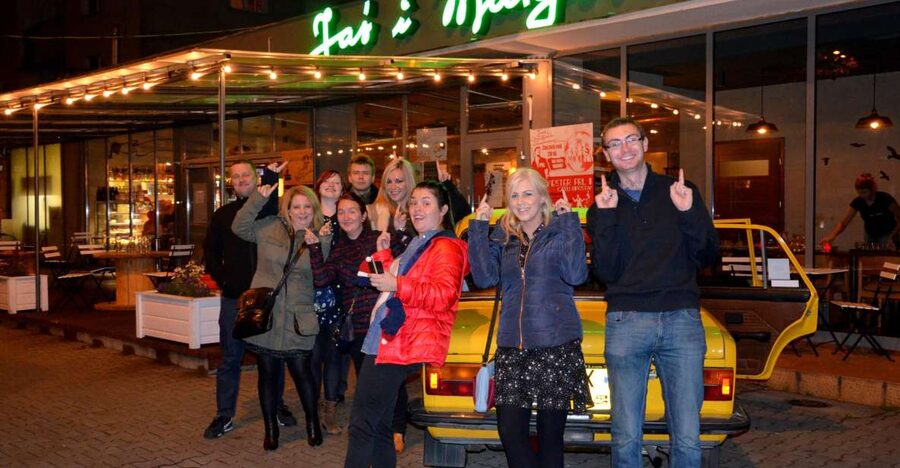 Warsaw: Private Vodka Tasting Night with Snacks and Pickup - Why the yellow Fiat is the real opening act