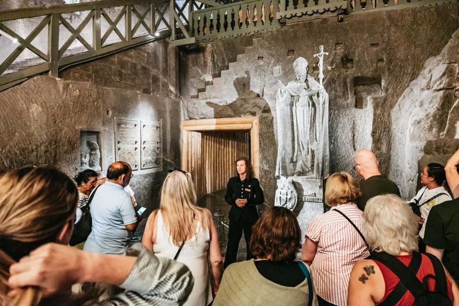 Wieliczka Salt Mine Tour from Kraków – Skip the Line Entry - A cool, mineral-rich underground climate