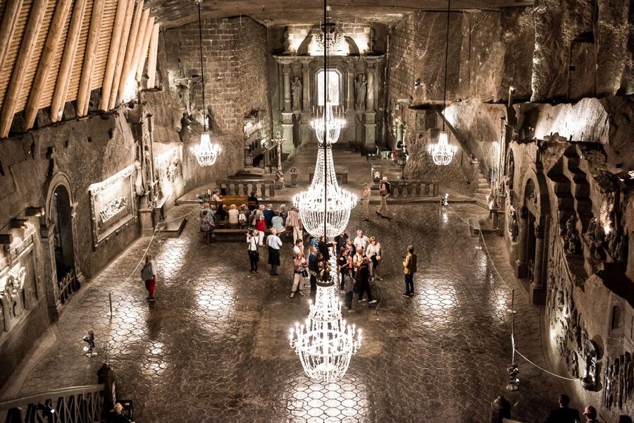 Wieliczka Salt Mine Tour Including Hotel Pick-Up - Lakes, Museum Rooms, and Working-Mine Details