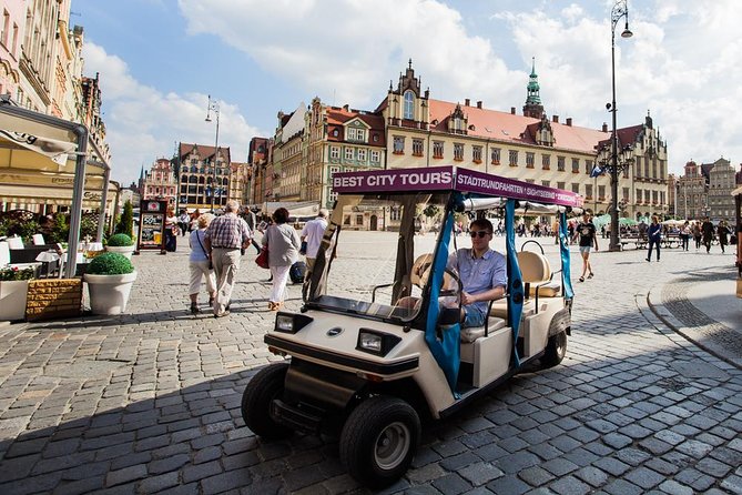 Wroclaw, 1- hour or 2-hours Group Tour by Electric Car - Cathedral Island, bridges, and church towers