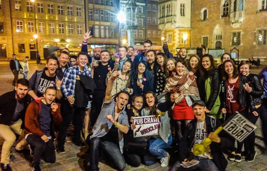 Wroclaw Pub Crawl with Free Drinks - The final club and VIP entry