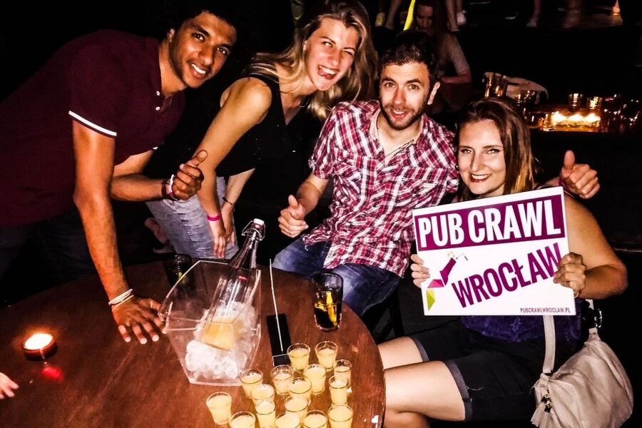 Wroclaw Pub Crawl with Free Drinks - Four or five stops, with the energy rising