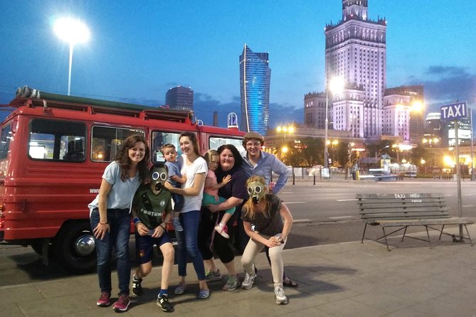 Your Custom Tour: private tour by retro minibus with hotel pickup - The Warsaw Ghetto and the Ghetto Heroes Monument
