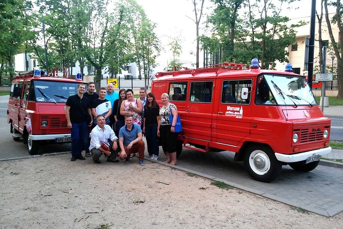Your Custom Tour: private tour by retro minibus with hotel pickup - Łazienki Royal Park and Warsaw’s grander side