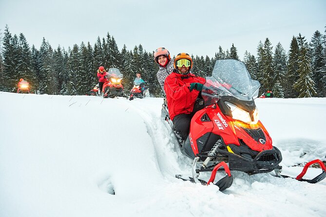 Zakopane: 3 hours Snowmobiles Guided Tour with bonfire and meal - The bonfire and meal change the pace