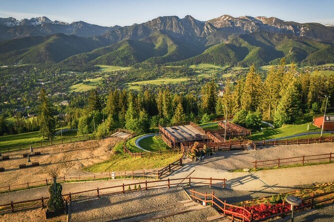 Zakopane Private day trip from Krakow with Hot Springs, cable Car - Jaszczurówka’s wooden chapel