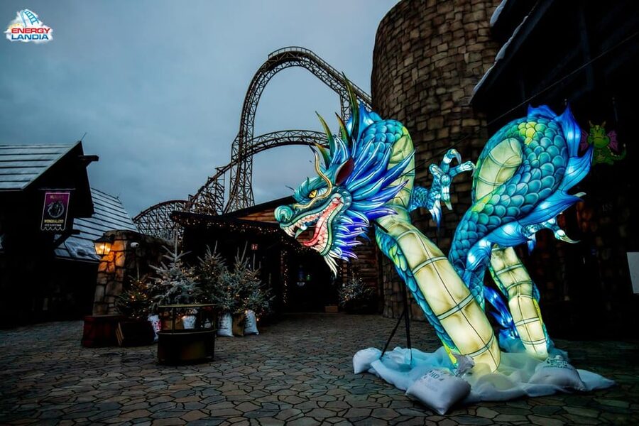 Zator: Energylandia Amusement Park Entry Ticket - Family Zone balances speed and easygoing rides